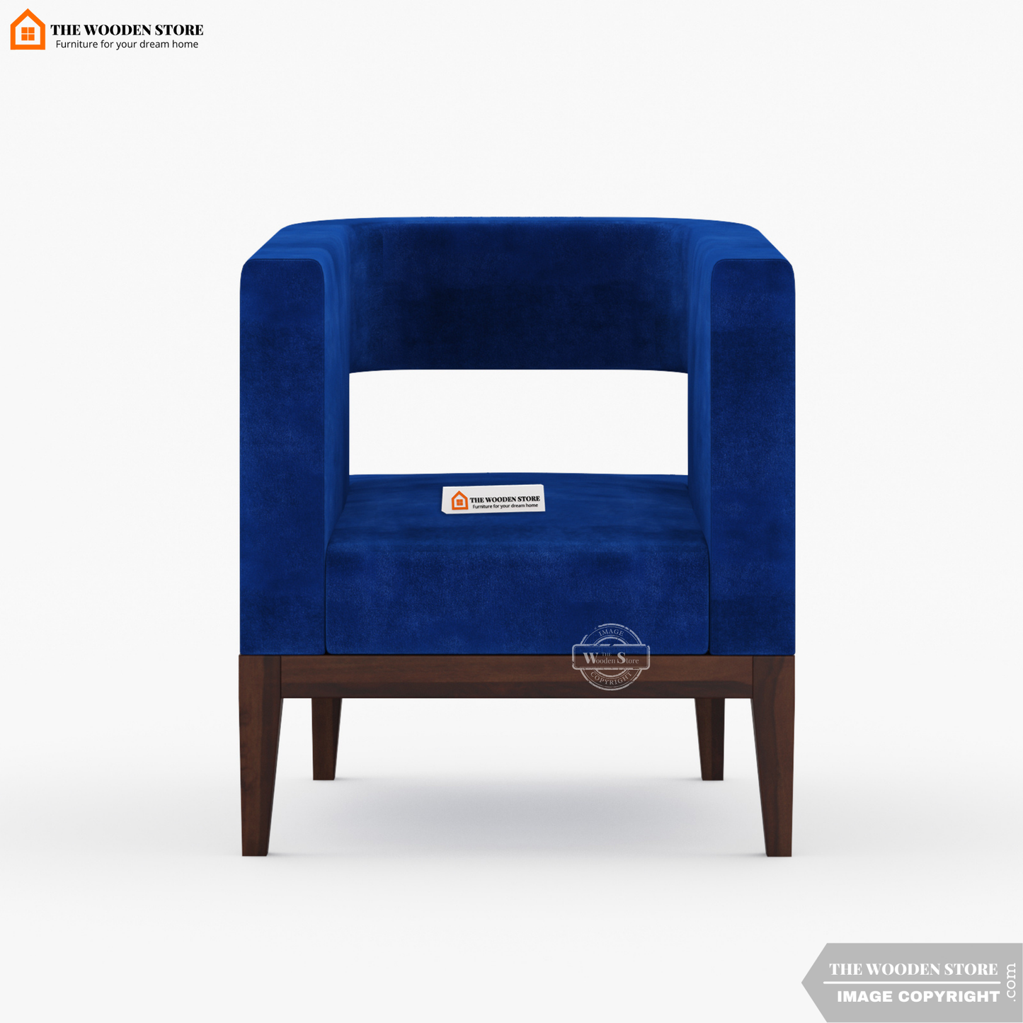 Zentro Lounge Chair (Marine Blue)