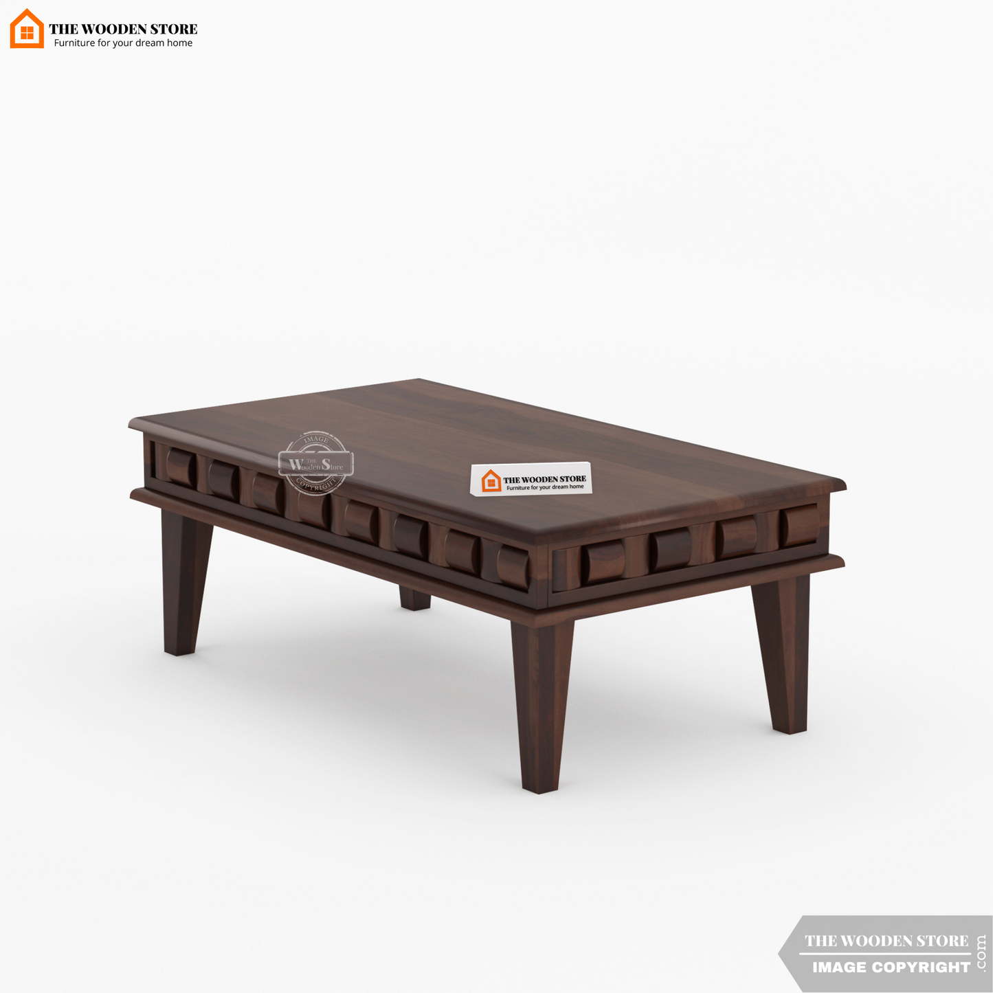 Woodwave Coffee Table (Walnut Finish)