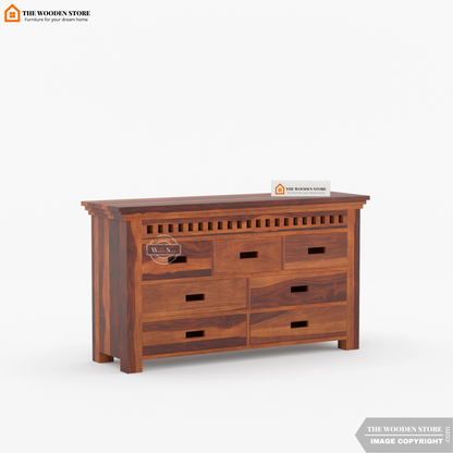 Donald Chest Of Drawers (Honey Finish)