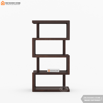 Akazie Bookshelf (Walnut Finish)