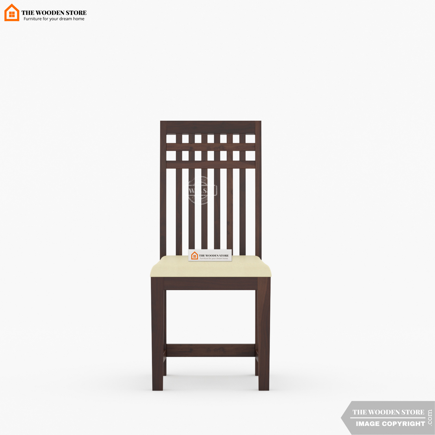 Donald 8 Seater Dining Set (Walnut Finish)