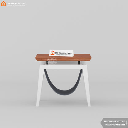 Kikko Cat Table (Acacia Wood, Dual Finish)