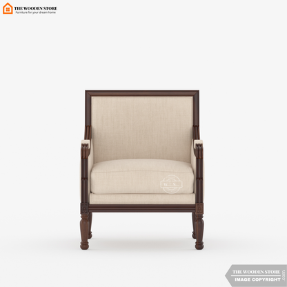 Arvex Lounge Chair (Soft Vanilla)
