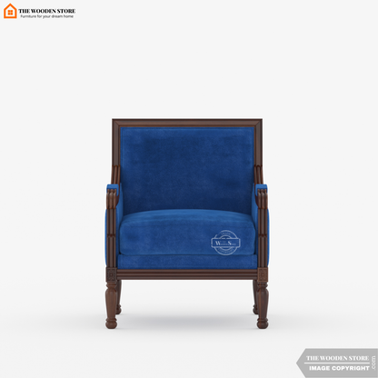 Arvex Lounge Chair (Marine Blue)