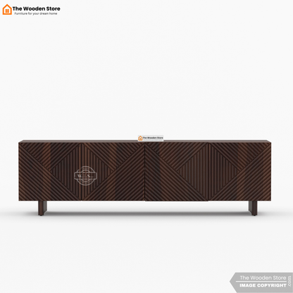Bria Tv Unit (Walnut Finish)