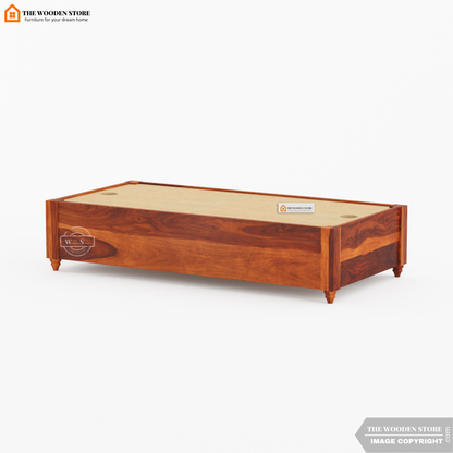 Aranya Divan with Mattress (Honey Finish)