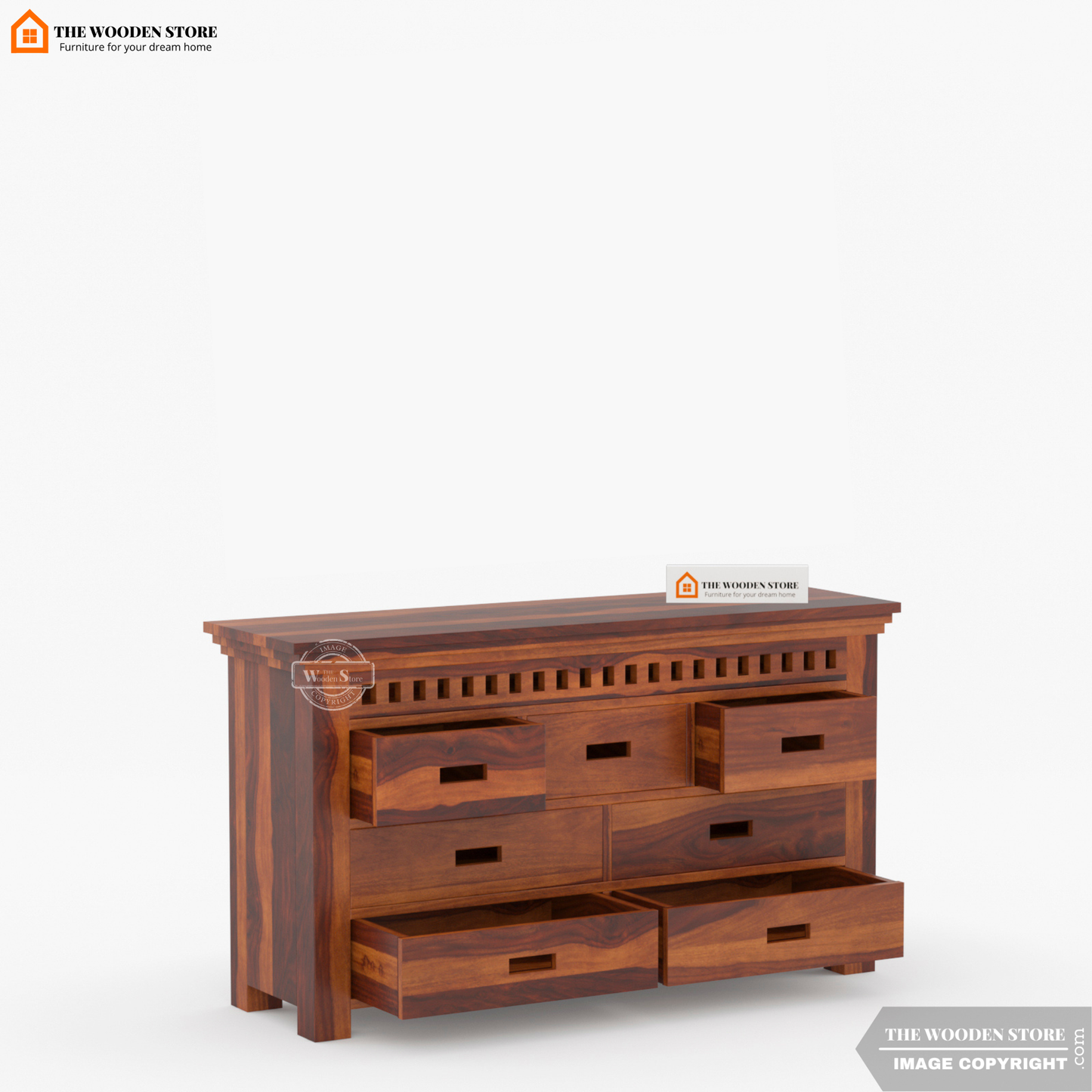 Donald Chest Of Drawers (Honey Finish)