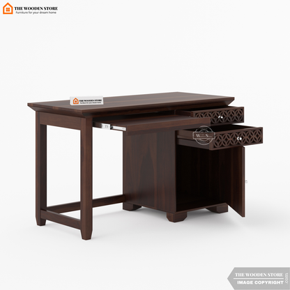 Daffy Study Table (Walnut Finish)