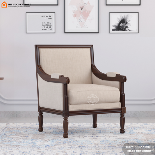 Arvex Lounge Chair (Soft Vanilla)