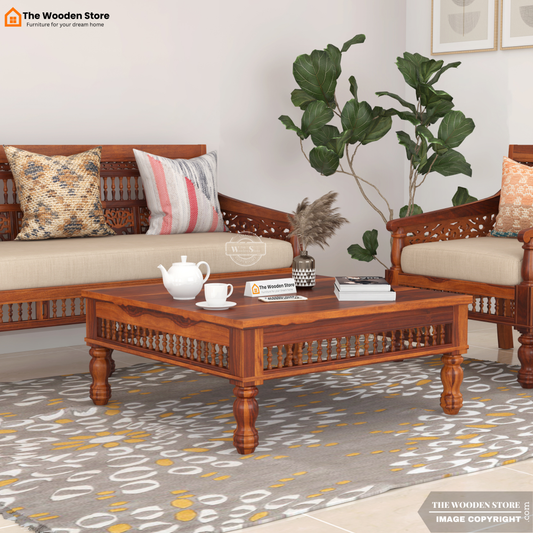 Ekatra Coffee Table (Honey Finish)