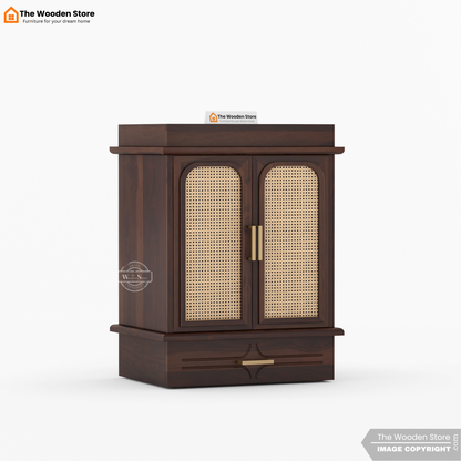 Gopal Home Temple (Walnut Finish)