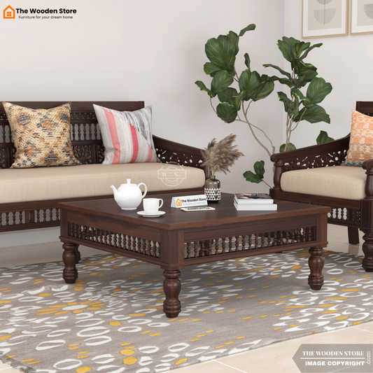 Ekatra Coffee Table (Walnut Finish)