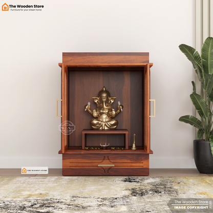 Gopal Home Temple (Honey Finish)