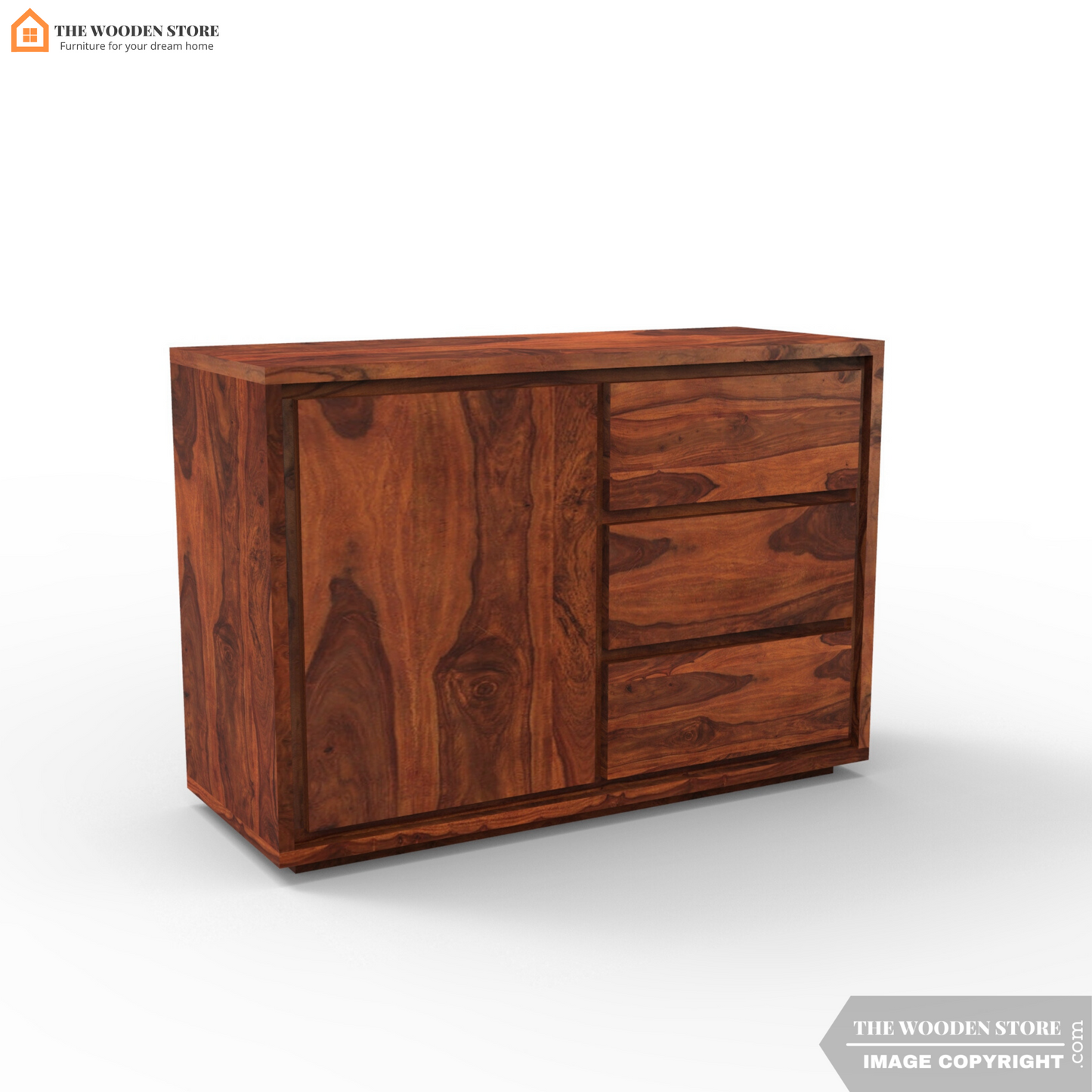 Jada Chest Of Drawer (Honey Finish)