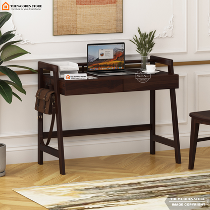 Ohana Study Table (Walnut Finish)