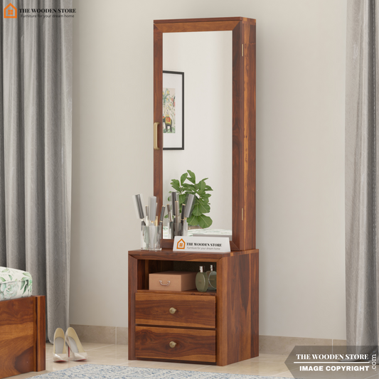 Caspian Dressing Table (Honey Finish)