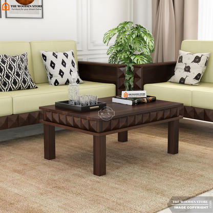 Morris Coffee Table (Walnut Finish)