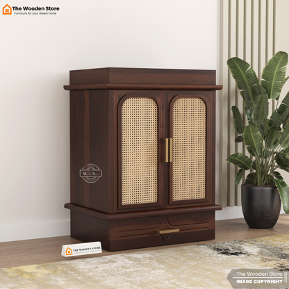 Gopal Home Temple (Walnut Finish)