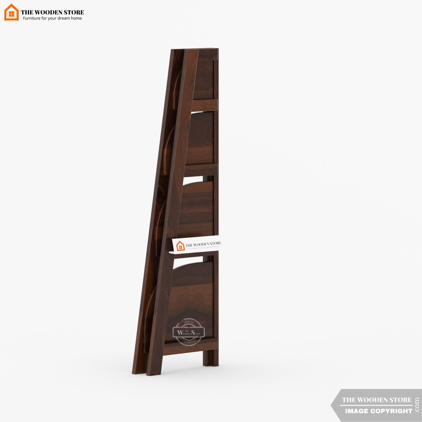 Amber Bookshelf (Walnut Finish)