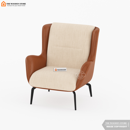 Zenith Lounge Chair (Chestnut Brown)