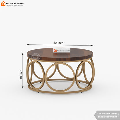 Hobbes Coffee Table (Walnut Finish)