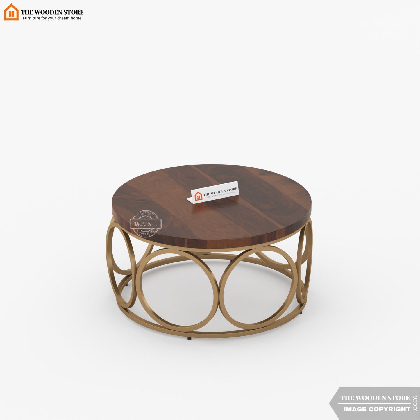 Hobbes Coffee Table (Walnut Finish)
