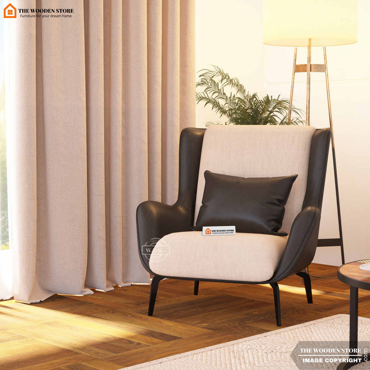 Zenith Lounge Chair (Hunter Green)