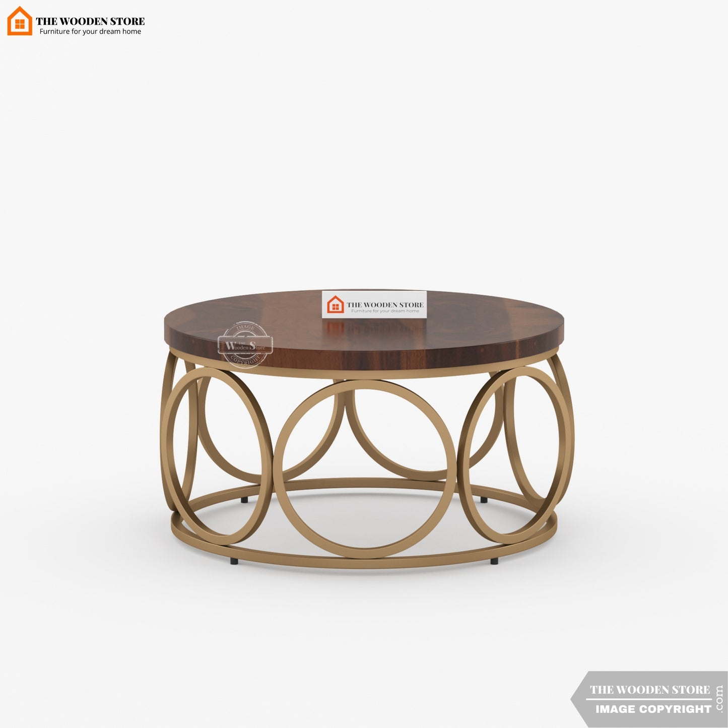 Hobbes Coffee Table (Walnut Finish)
