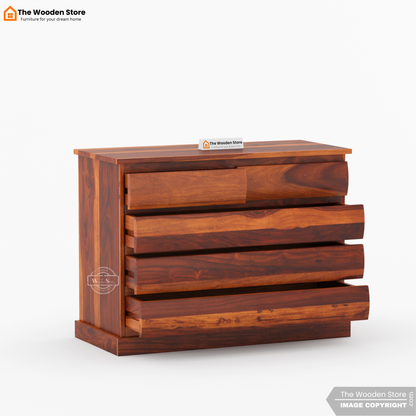Kelly Chest of Drawer (Honey Finish)