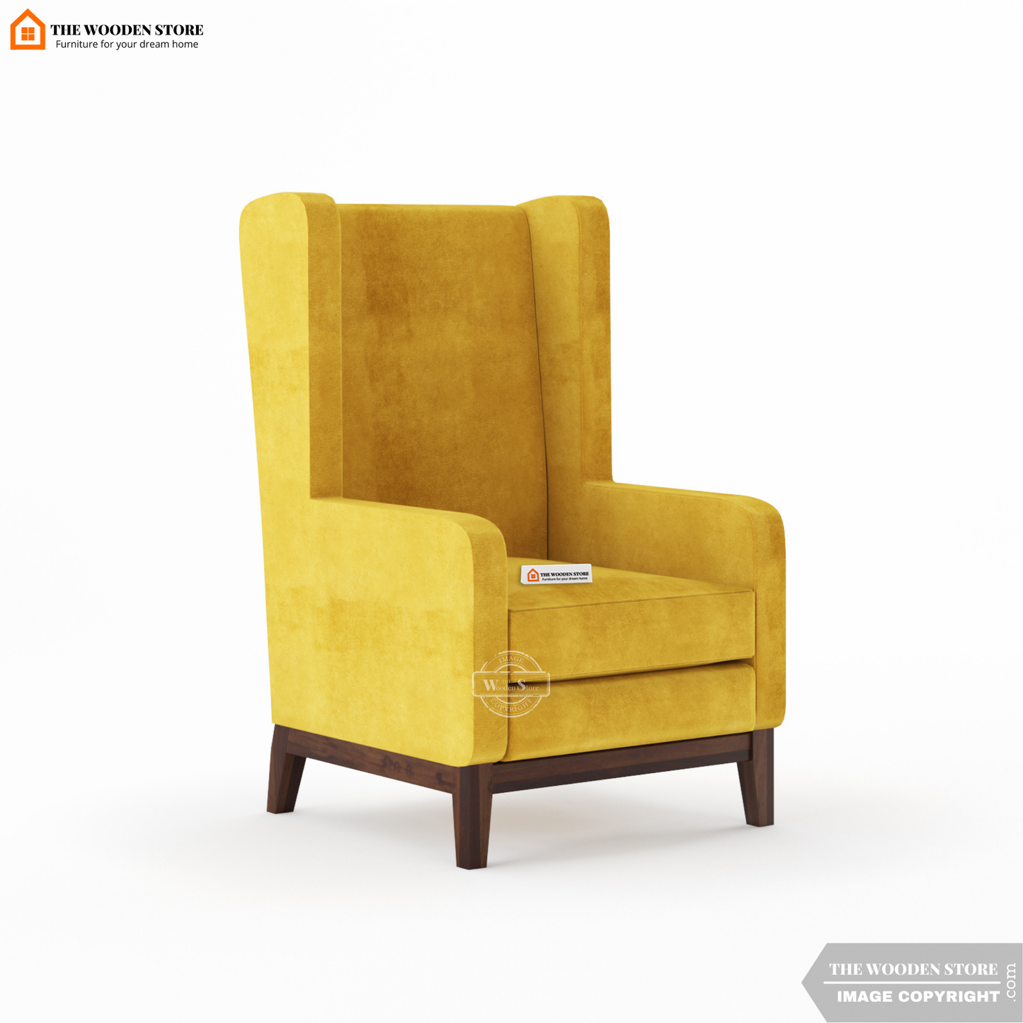 Joe Lounge Chair (Orange Gold)