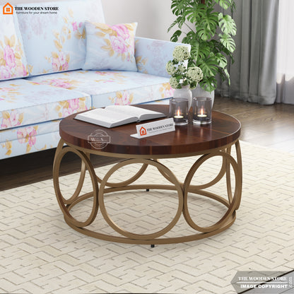 Hobbes Coffee Table (Walnut Finish)