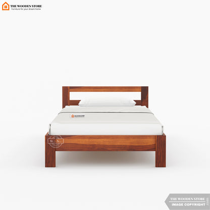 Romney Single Bed Without Storage ( Honey Finish )
