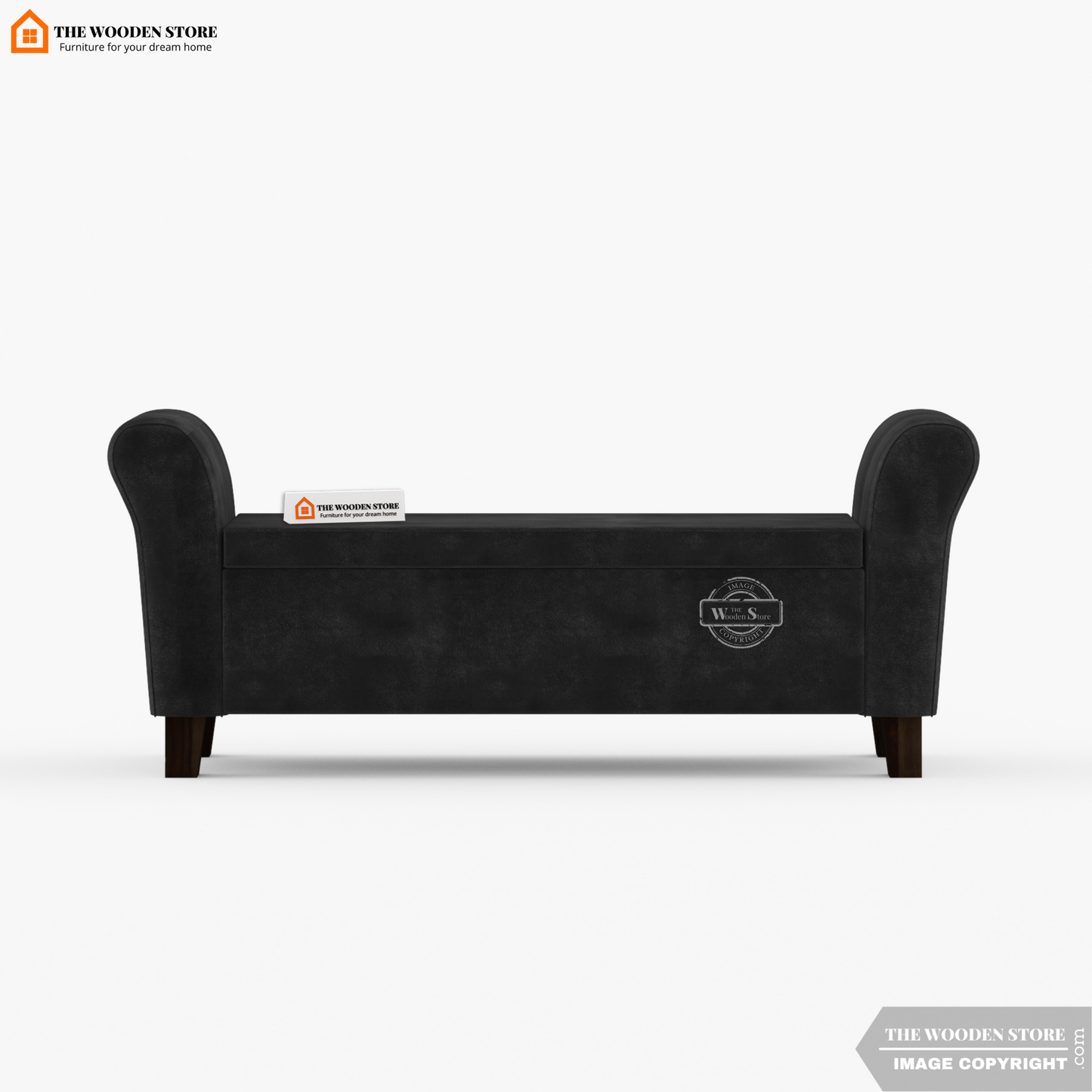 Kaysen Bench With Storage (Natural Grey)