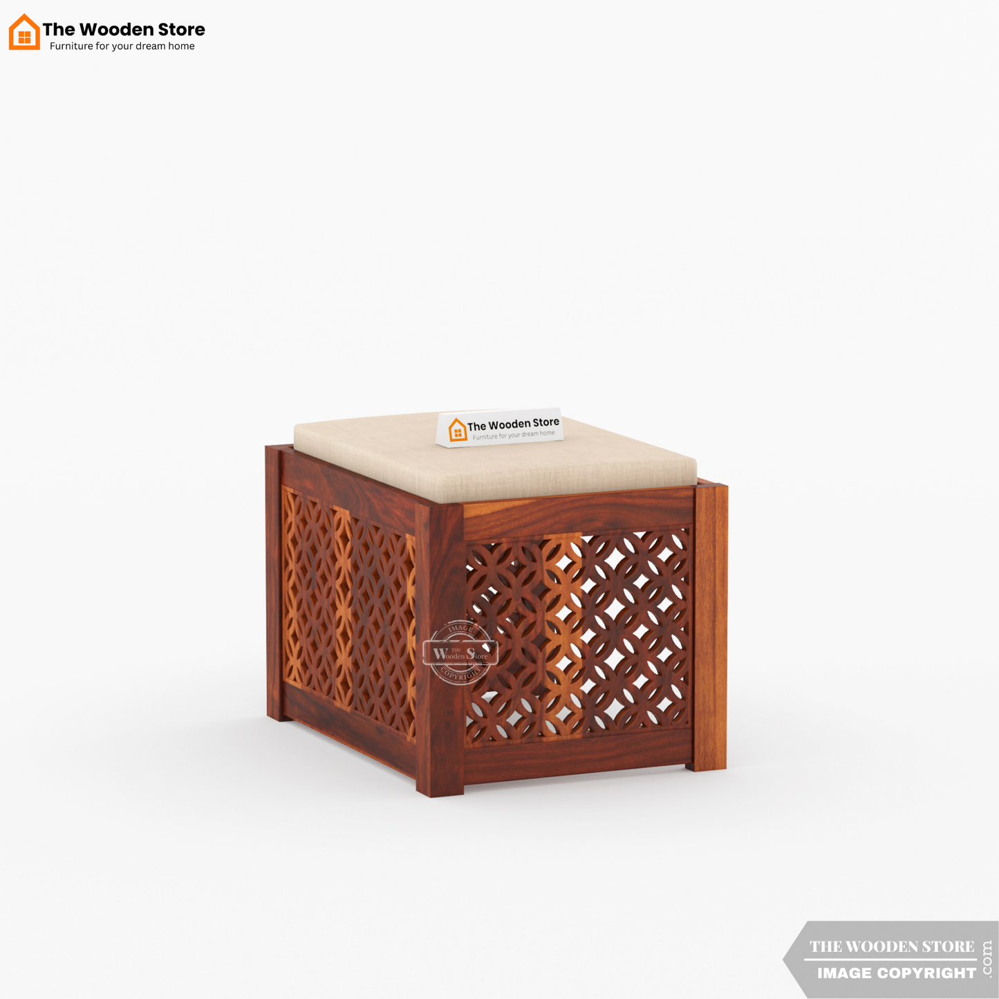 Daffy Coffee Table Set (Honey Finish)