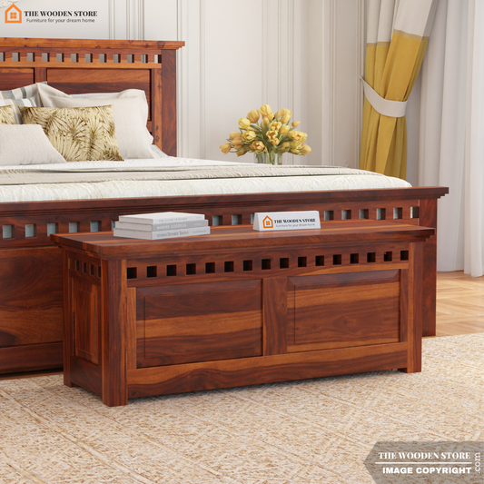 Donald Trunk Box (Honey Finish)