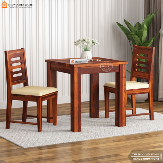 Bob 2 Seater Dining Set (Honey Finish)