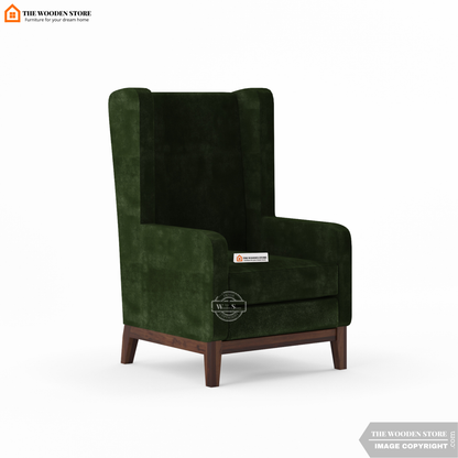 Joe Lounge Chair (Olive Green)