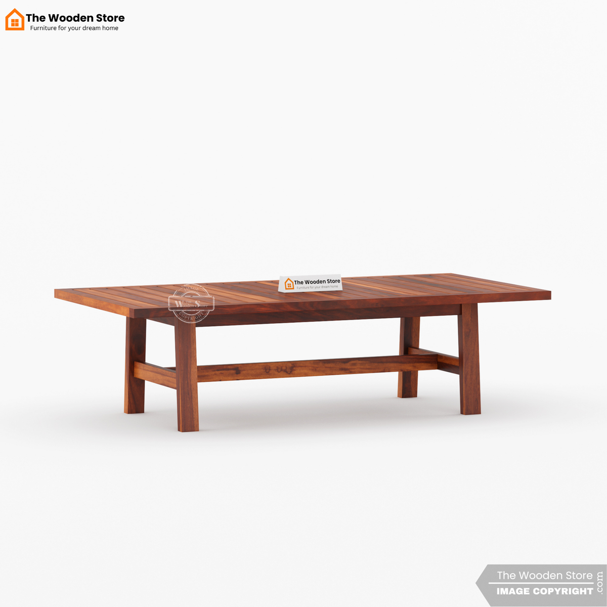 Asier Coffee Table (Honey Finish)
