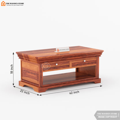 Ember Coffee Table (Honey Finish)