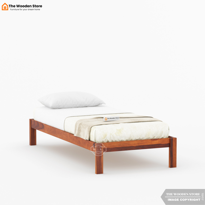 Orwin Single Bed Without Storage (Honey Finish)