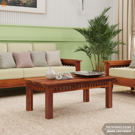 Donald Coffee Table (Honey Finish)