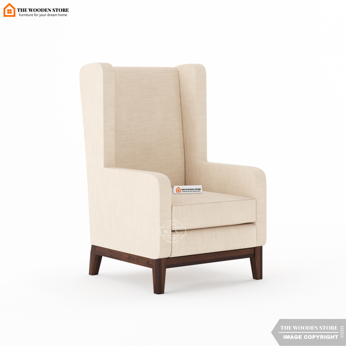 Joe Lounge Chair (Soft Vanilla)