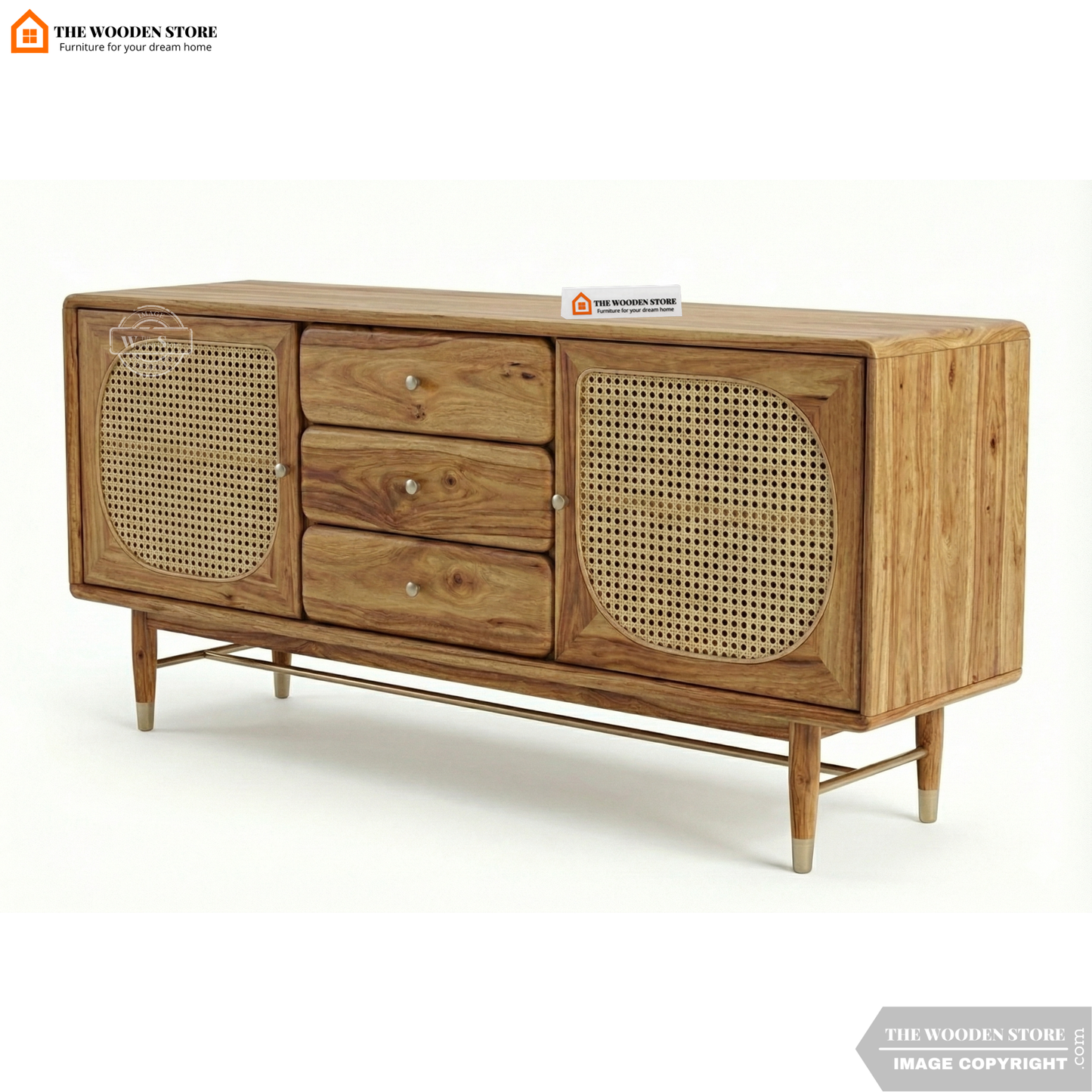 Arcane Tv Unit (Natural Finish)