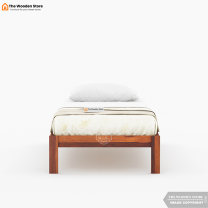 Orwin Single Bed Without Storage (Honey Finish)
