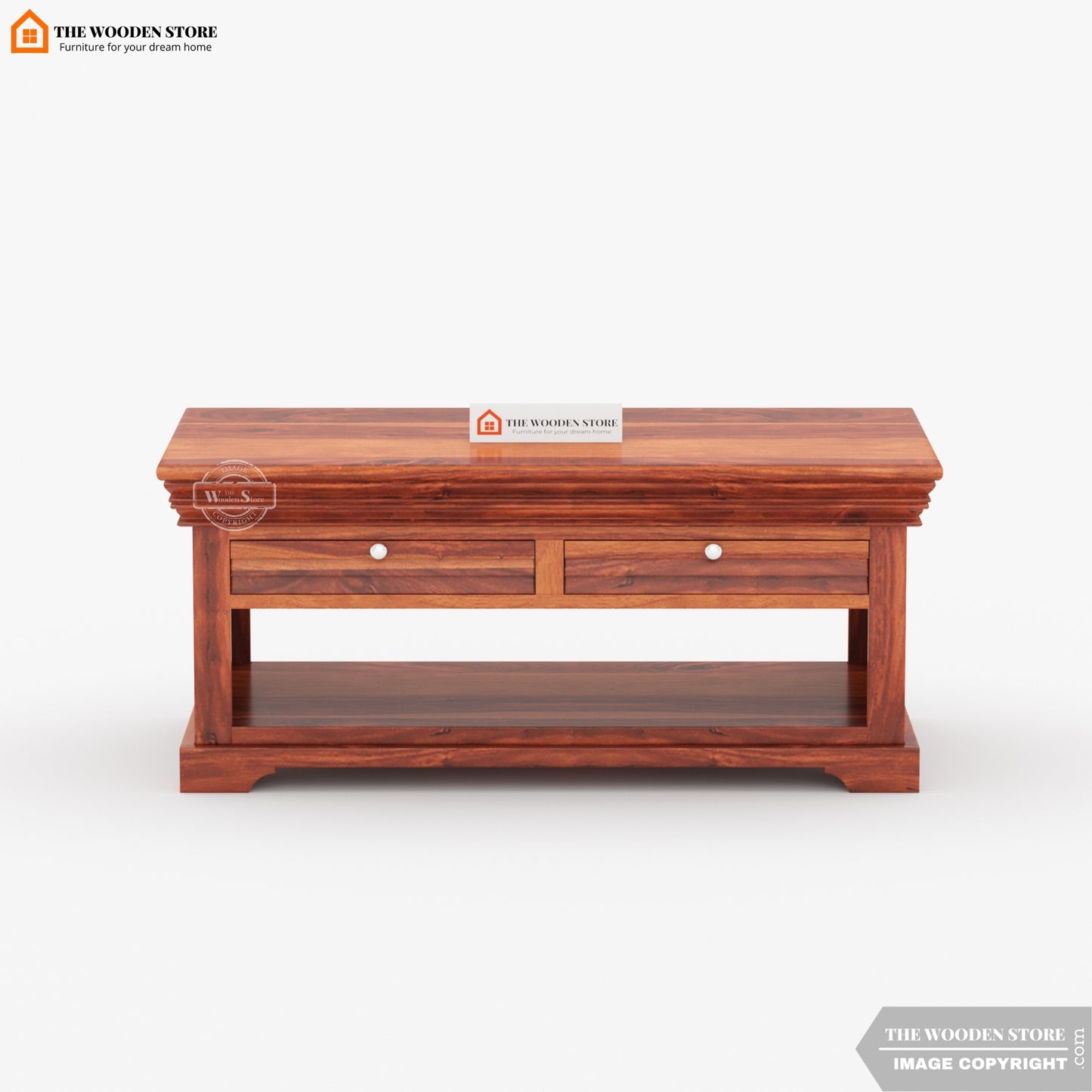 Ember Coffee Table (Honey Finish)