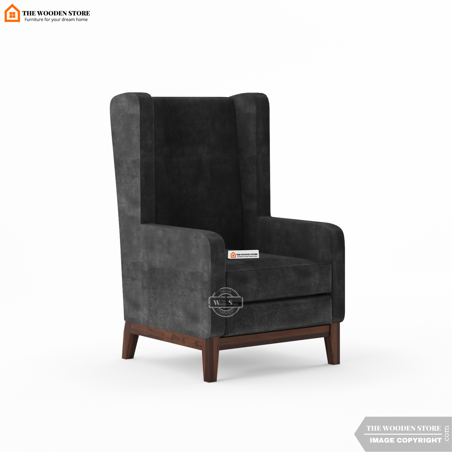 Joe Lounge Chair (Natural Grey)