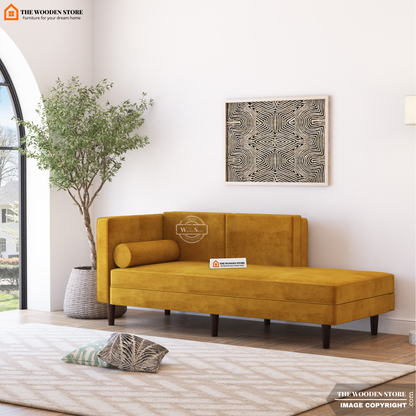 Samson Chaise Lounge (Orange Gold)