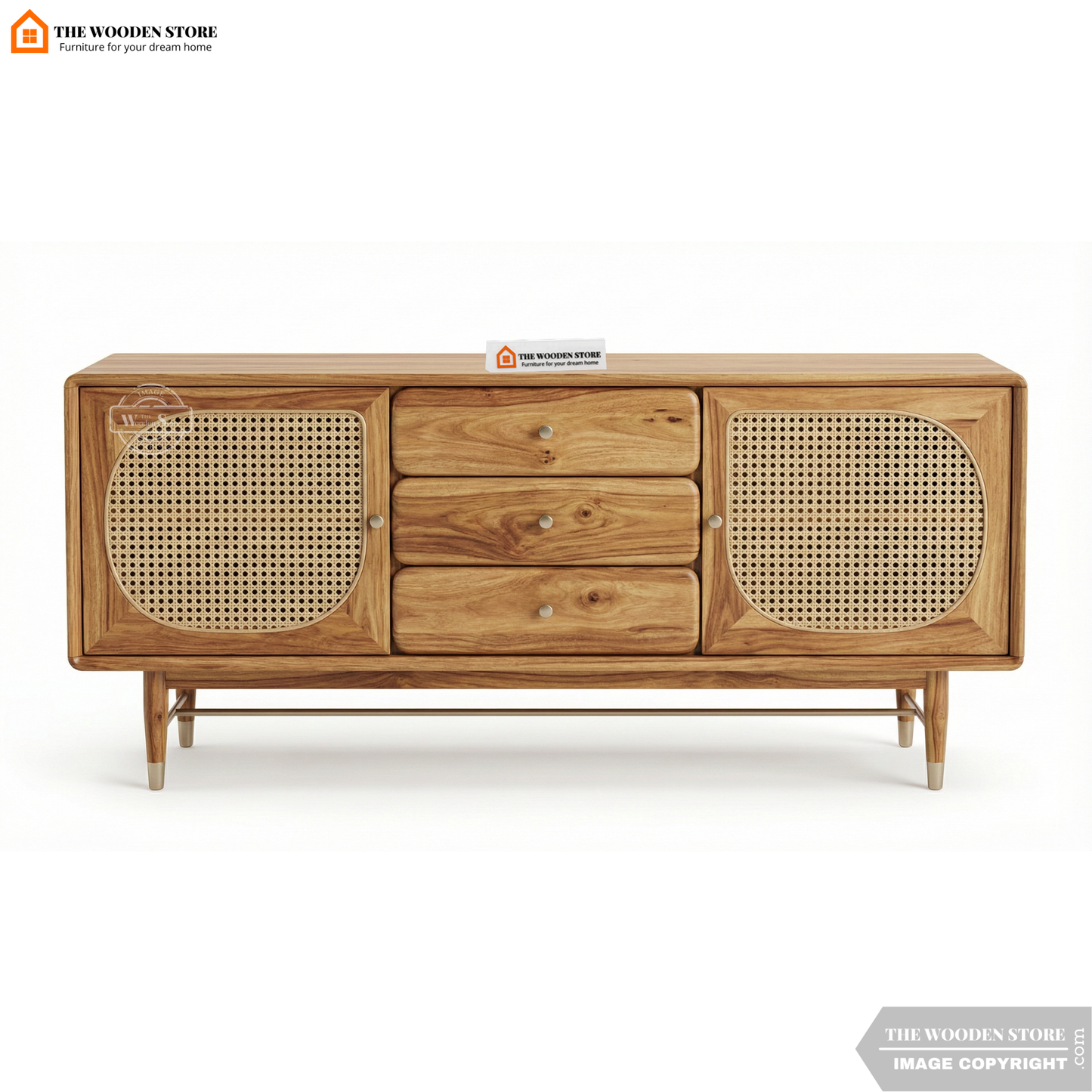 Arcane Tv Unit (Natural Finish)