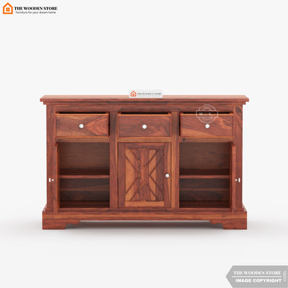 Matrix Cabinet and Sideboard (Honey Finish)