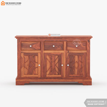 Matrix Cabinet and Sideboard (Honey Finish)